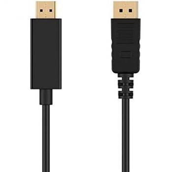 Ewent EC1432 Adaptador de Cable de Vídeo 3m DisplayPort a HDMI Negro