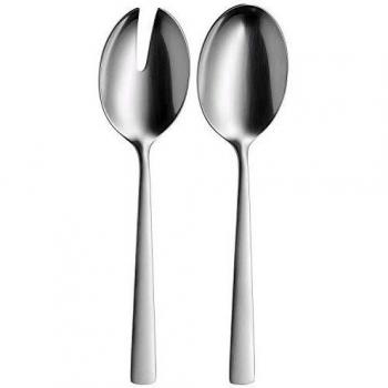 WMF Corvo Salad Server Pair – Polished Stainless Steel, Ultra‑Durable