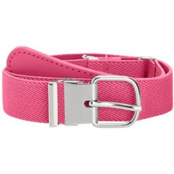 Soleils roses : chaussures à ceinture elastik, cuir, 65 cm, 18 pieds
