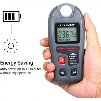 Medidor de luz con 4 rangos