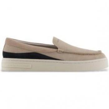 Taupe & Black Urban Trainers – Armani Exchange Xuy011_xv868, UK 6