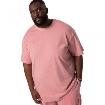 Herren T-Shirt von STHUGE, oversized, rosa