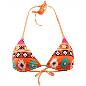 Orange Bikini Top Emmatika Apache Hopo Push‑Up