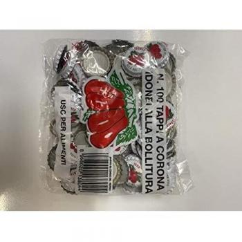 Tappi a corona per bollitura 100 pezzi