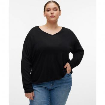 Vero Moda Curve NOVA Strickpullover unifarben