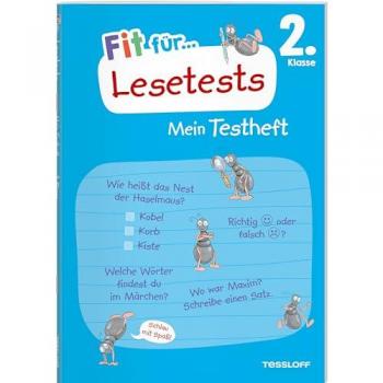 Fit für Lesetests 2. Klasse. Mein Testheft