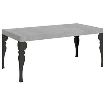 Table Itamoby Paxon Cemento 90x180/440 cm Extensible