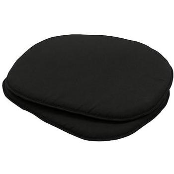 Cojines de asiento Madison Panamá 2 Piezas 39x36 cm Negro