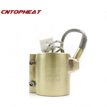 Copper Barrel Extruder Brass Band Heater 220V 280W 42mm x 50mm