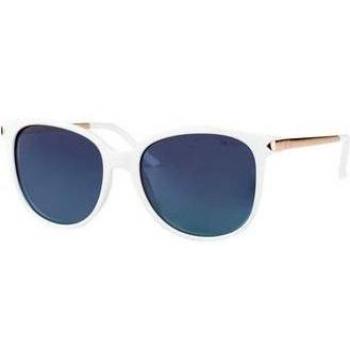 Ivanka 2113 Óculos de Sol Branco e Azul Gradiente