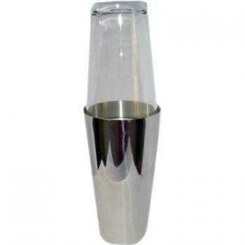 Shaker Boston 50 Cl Acciaio Inox Con Bicchiere In Vetro