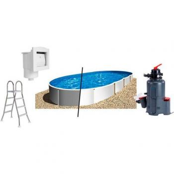 Ovalpool Set Azuro, Mountfield, 370x550x120 cm