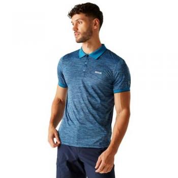 Men’s Regatta Quick‑Dry Polo Shirt – Remex II, 3XL, Elysium Blue
