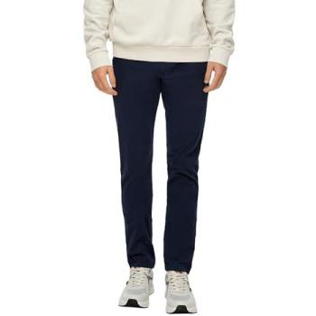 Blaues Herren-QS Chino 38, 34 cm Länge, regular fit