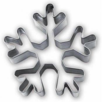 STÄDTER Edelstahl-Keksausstecher Schneeflocke 6 cm