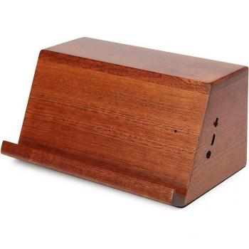 Drahtloser Holz Lautsprecher mit intelligenter Ladeoption