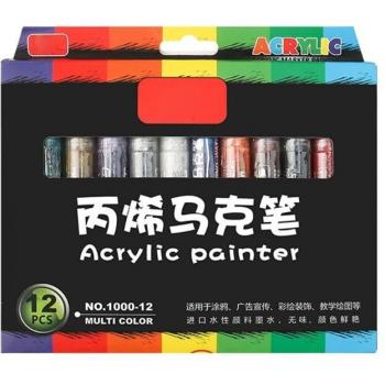 15 Kleuren Acryl Verf Marker Pen