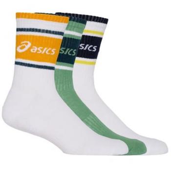 Asics Unisex 3er-Pack Logo Crew Socken