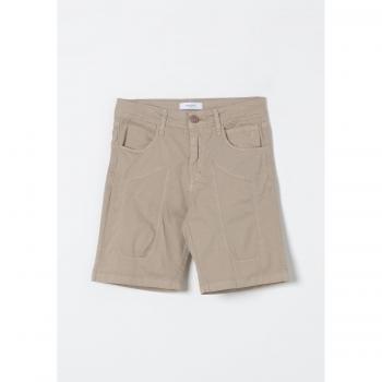 Pantaloncini Jeckerson Taglia 10 in cotone beige