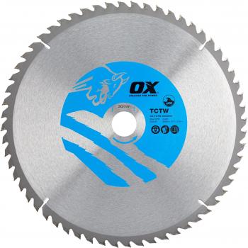 OX 60 Tooth Circular Saw Blade 300/30mm