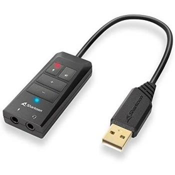Carte son 7.1 canaux externe USB Sharkoon (4044951034215)