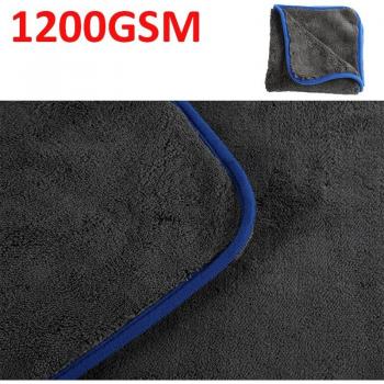 Tissu épais en microfibre 1200GSM pour entretien de voiture