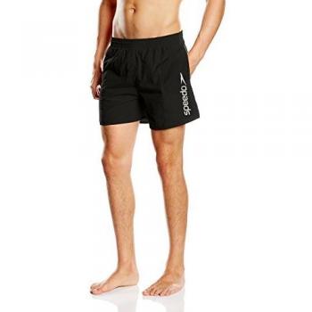 Schwarze Speedo Herren-Badeshorts Scope, Größe M, Stretch-Tasche