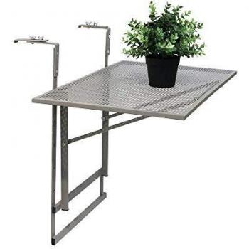 Table de terrasse pliable 60,5 x 50 x 40,5 cm