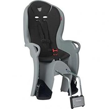 Fahrradsitz KISS Plus grau/schwarz
