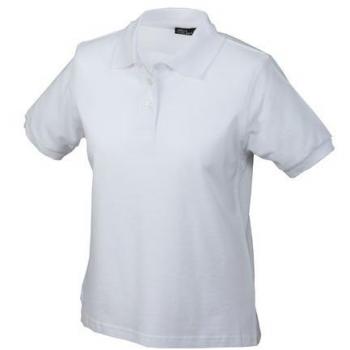 Ladies Classic Piqué Polo Shirt – White, Small – JN071