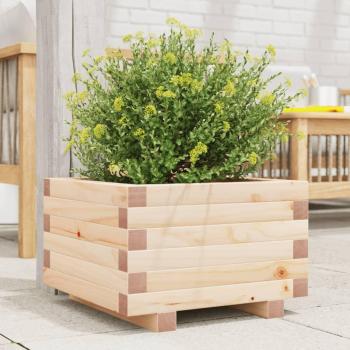 40x40x26.5 cm Solid Wood Pine Garden Planter from Vidaxl