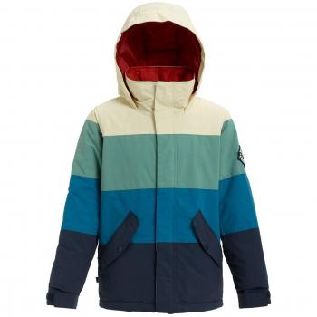 Veste de Snowboard Burton Symbol Garçon, Canvas/Trellis/Celestial, L