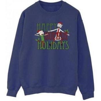 Sudadera Mujer Rick And Morty Diseño Festivo M