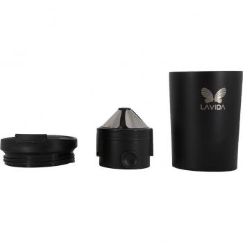 Portable Stainless Steel Coffee Mug with Filter