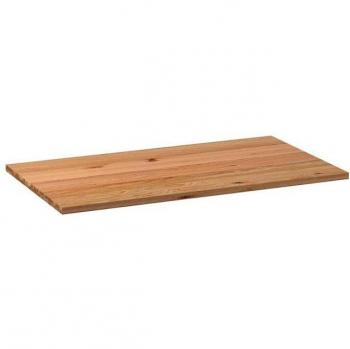 OakDesk Lighting Surface – 180 × 90 × 4 cm Solid Oak Rectangular