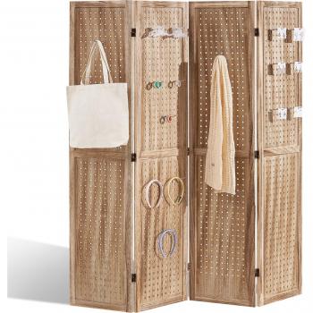 VEVOR Folding Wood Privacy Divider for Home