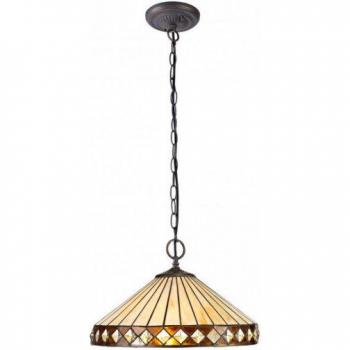 Suspension design Tiffany Carole 2 ampoules 40,5 cm