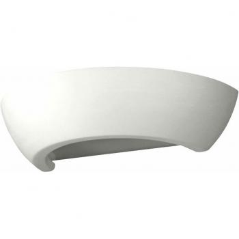 Pendente LED in ceramica bianca