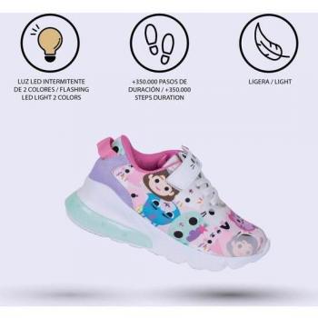 Rosa sportskor med LED Gabby's Dollhouse