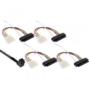 Cable Mini SAS HD SFF-8643 a 4 SFF-8482