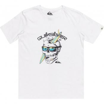 T-SHIRT ONE LAST SURF RAGAZZO BIANCA