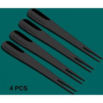 WORTHBUY Kids Fruit Fork and Dessert Spoon