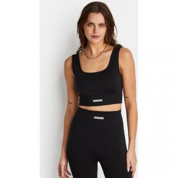 Chaqueta Maddie Seamless Negra para Mujer Talla L