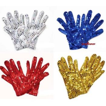 Guantes de Muñeca Brillantes para Eventos