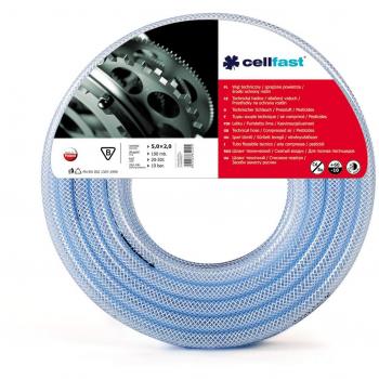 Cellfast Manguera Técnica Azul 50 m 6x2 mm