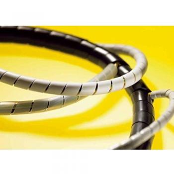 HellermannTyton 161-44100 Guaina spiralata 5 fino a 20 mm Nero 30 m