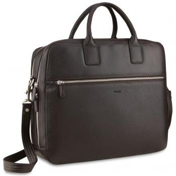 Picard Milano Brown Leather Briefcase for Laptops