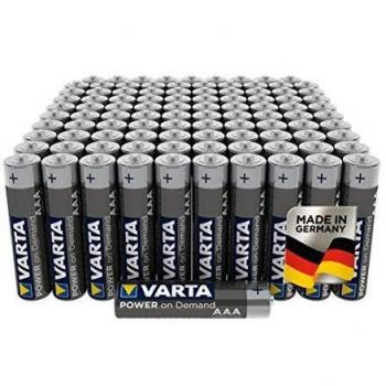 Varta WORK FLEX MOTION SENSOR H20 Black, Blue LED Headlamp