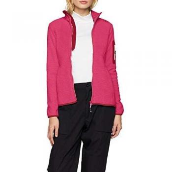 Geraneo Damen-Fleece Jacke Karkadé 40