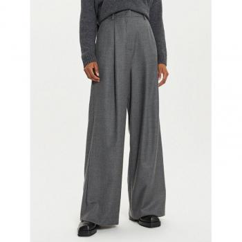 Weekend‑Stoffhose Melodia Grau (Max Mara) – 2425136142 – Weite Beinform